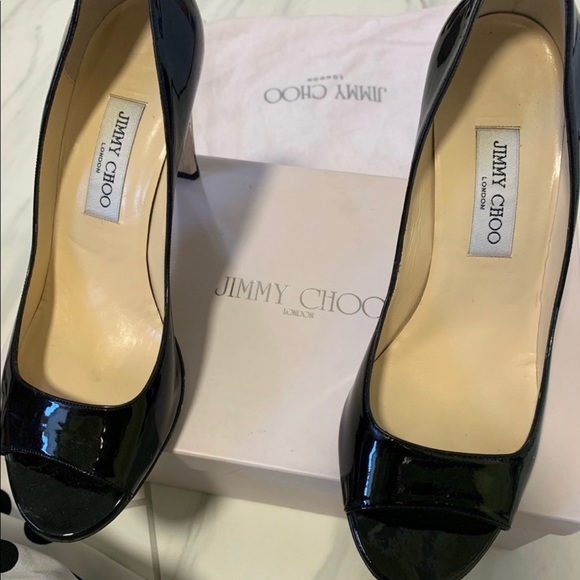 - Gorgeous jimmy Choo patent leather black p… - Picture 2 of 4